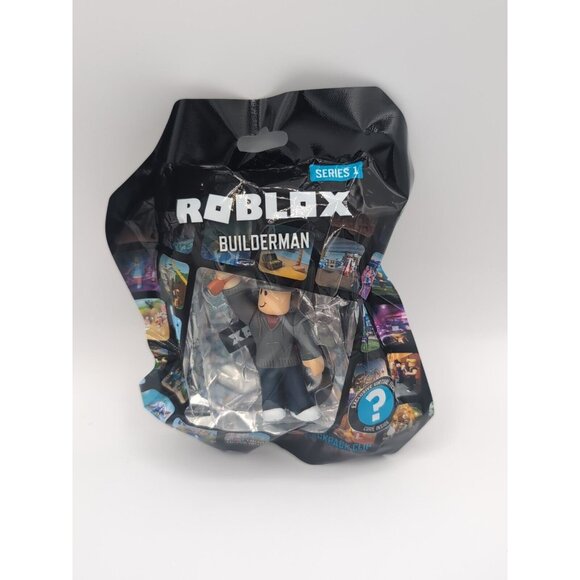 Roblox Figure Hanger Keychain Blind Pack w/ Virtual Item - 1 Random - Picture 1 of 2